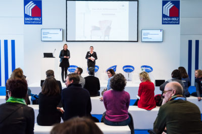 Fach-Forum FrauenZimmer auf der DACH+HOLZ 2018