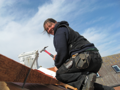 Maren Meyer-Kohlus bei der Arbeit